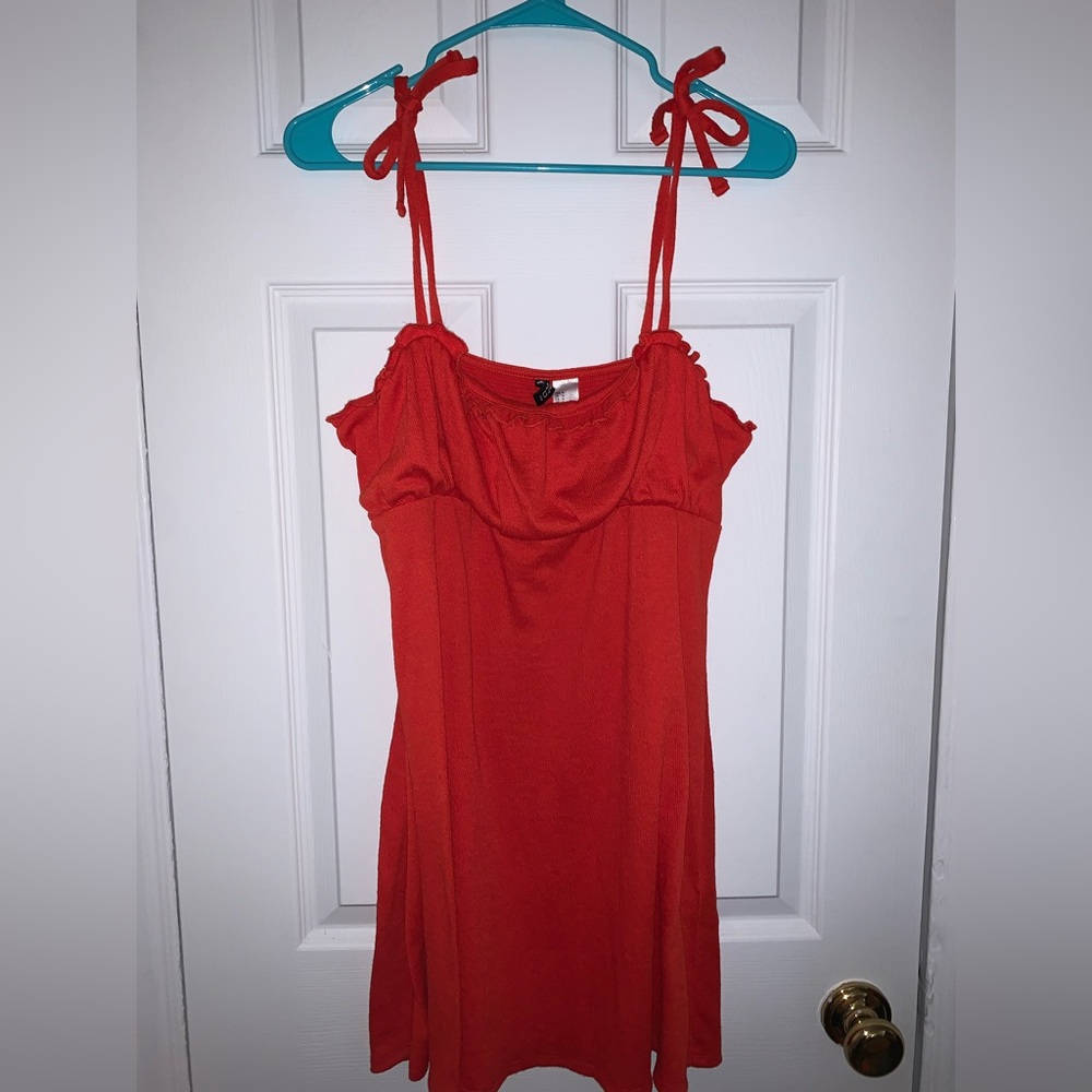 3/$12 Red H&M dress